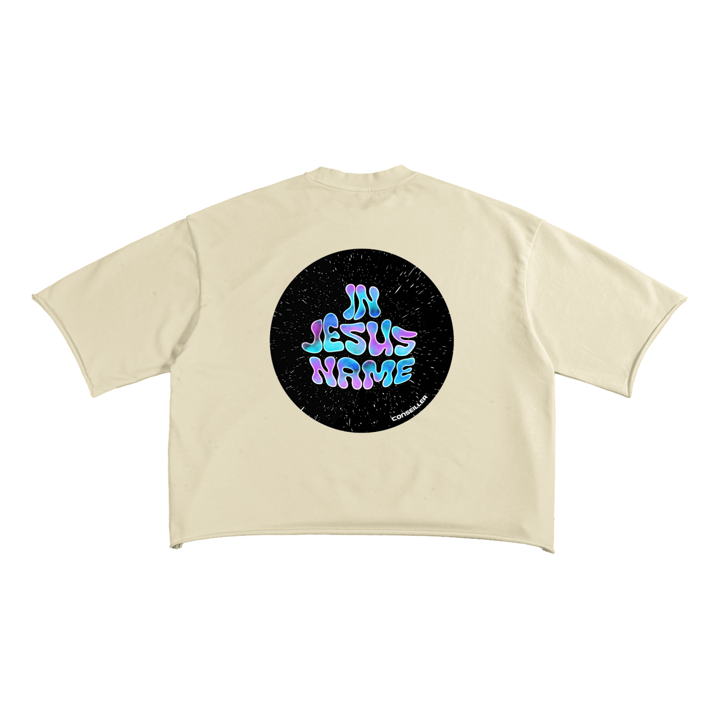 Be Free: French Terry Raw Edge T-Shirt