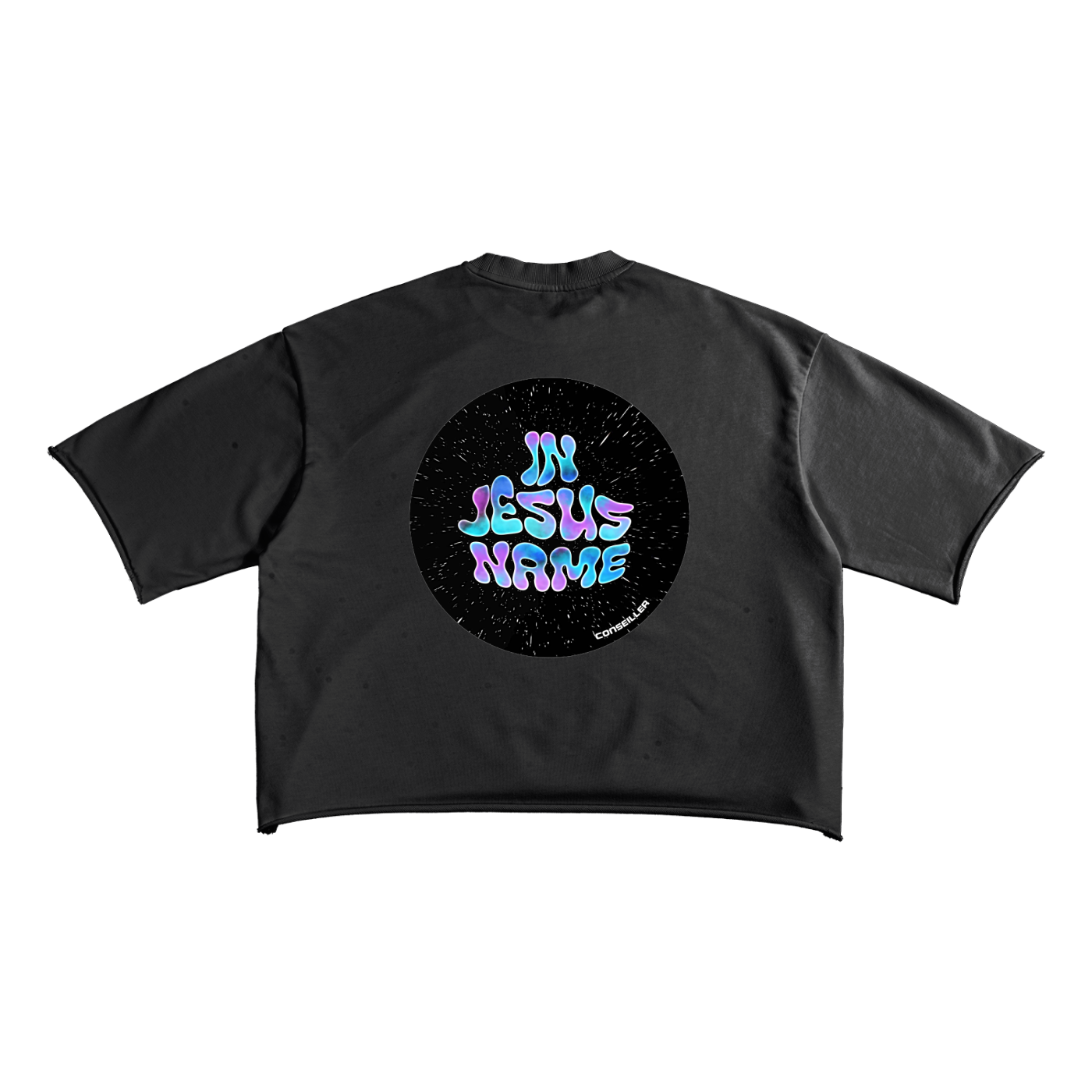 Be Free: French Terry Raw Edge T-Shirt