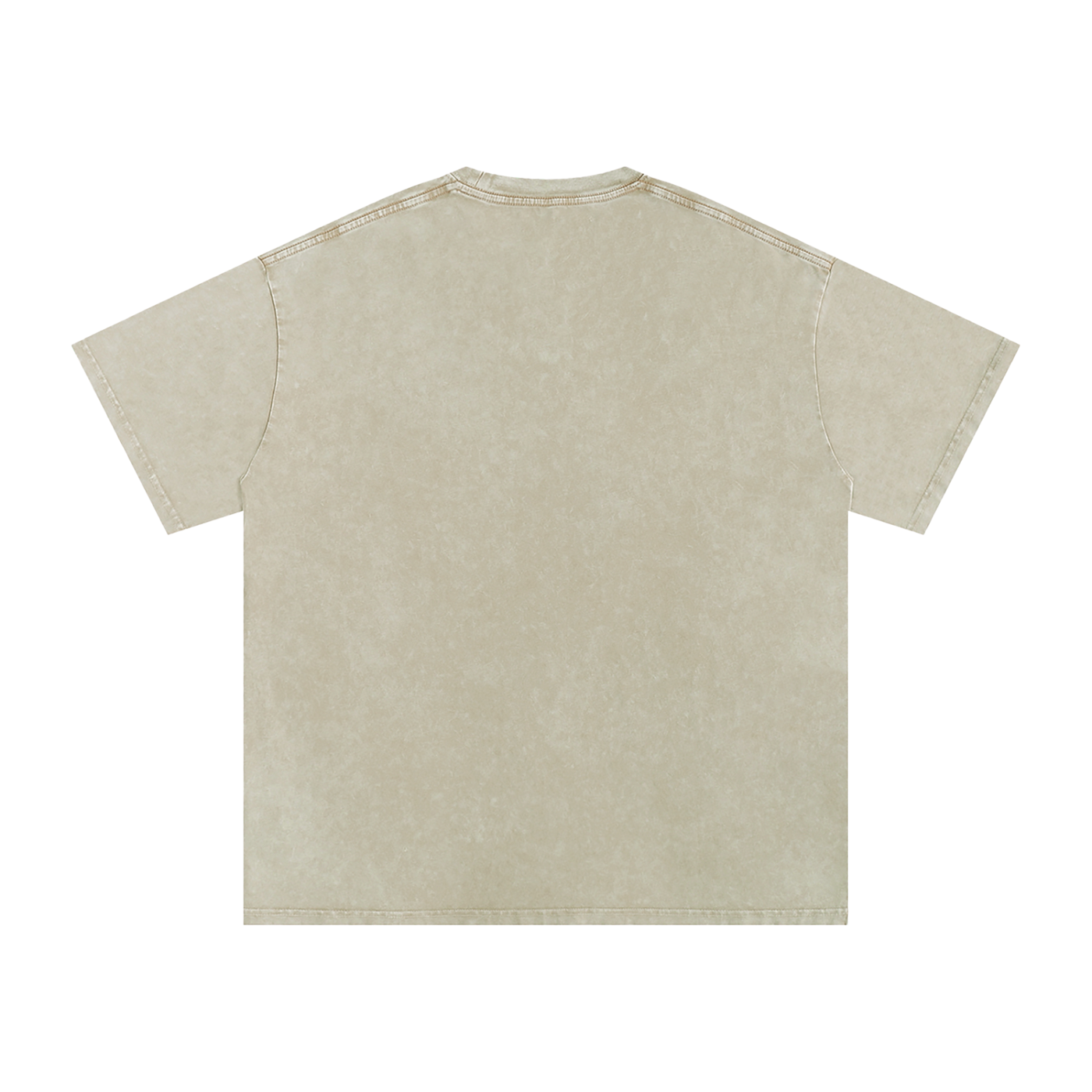 Forrest Gump I'm Running For My Life: Snow Washed Oversized Cotton T-Shirt